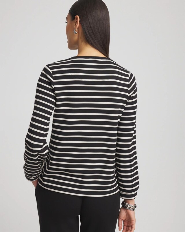 Zenergy Scuba Striped Top - image 3